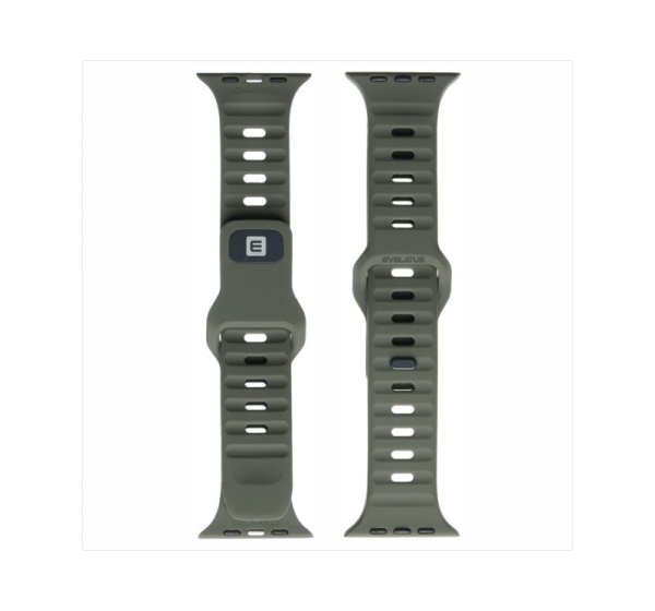 Evelatus Evelatus Watch 42/44/45 Sport Silicone Loop Dark greenish Dark Green