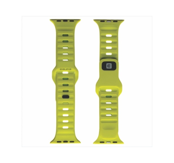 Evelatus Evelatus Watch 38/40/41 Sport Silicone Loop Ultra Yellow