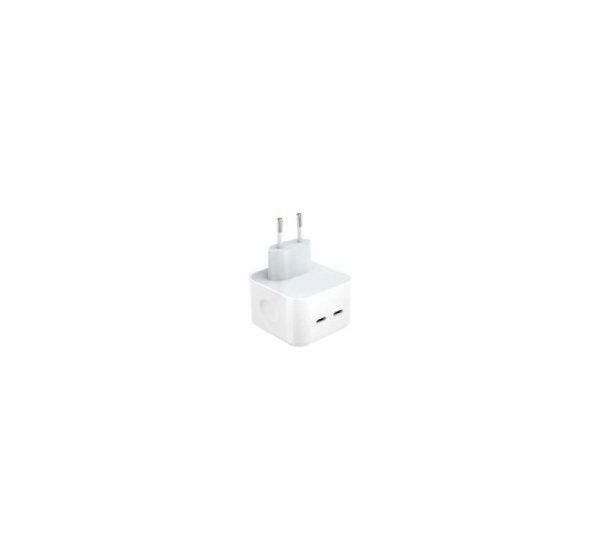 iLike CH1 35W Dual Port USB-C Fast Charger for all Apple devices (Analog A2676 MNWP3ZM/A) White