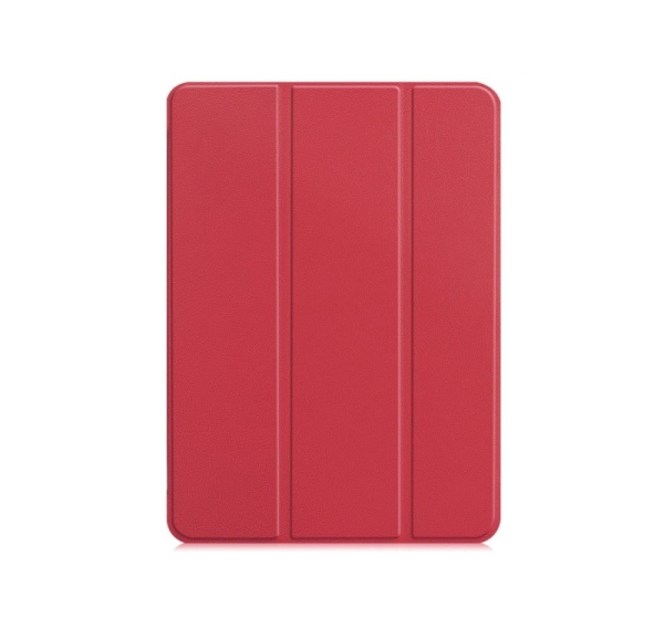 iLike Galaxy Tab S9 FE Tri-Fold Eco-Leather Stand Case Coral Pink
