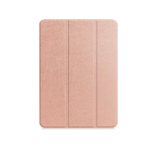 iLike IdeaTab M10 Plus 10.3 3rd Gen X606 Tri-Fold Eco-Leather Stand Case Rose Gold