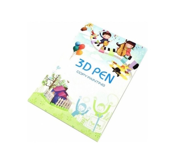 iLike S6 Painting Book for 3D Printing Pen figure creation and learning 40 Patern