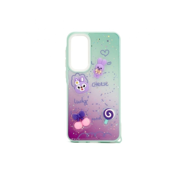 iLike Samsung Galaxy A35 EPOXY CARTOON COVER Mint