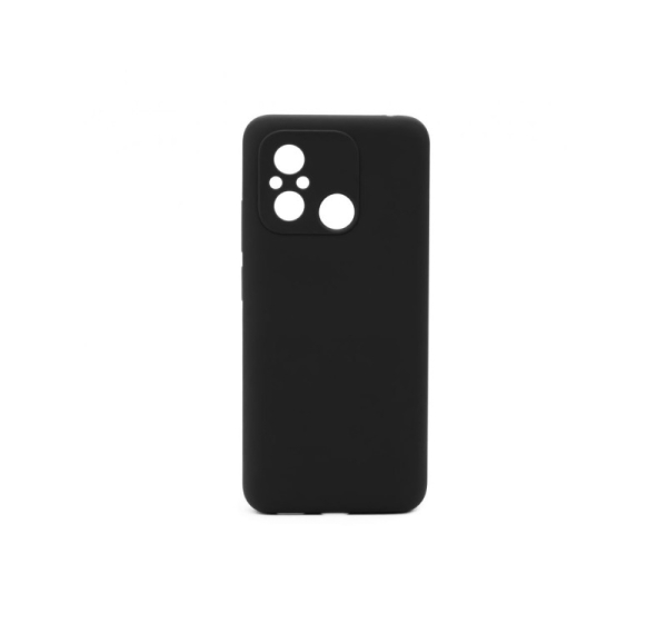 Connect Xiaomi Redmi 12C Premium Quality Soft Touch Silicone Case Black