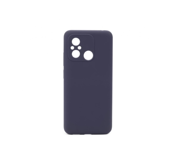 Connect Xiaomi Redmi 12C Premium Quality Soft Touch Silicone Case Midnight Blue
