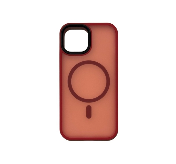 Connect Apple iPhone 15 Hybrid Case With Magnetic PC+TPU Red