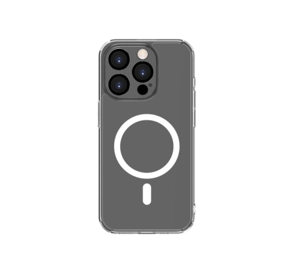 Connect Apple iPhone 14 Pro Max Clear Case With Magnetic and Camera Protection Transparent