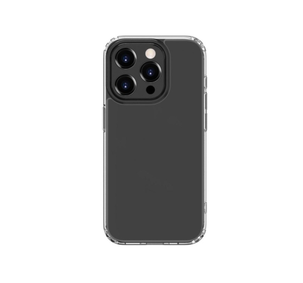 Connect Apple iPhone 15 Pro Military Shockproof Silicone Case Transparent