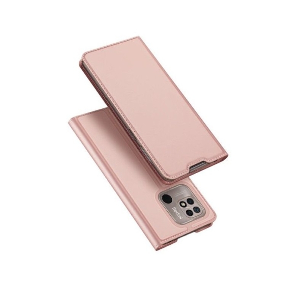 Dux Ducis Xiaomi Redmi 10C Skin Pro flip case Pink