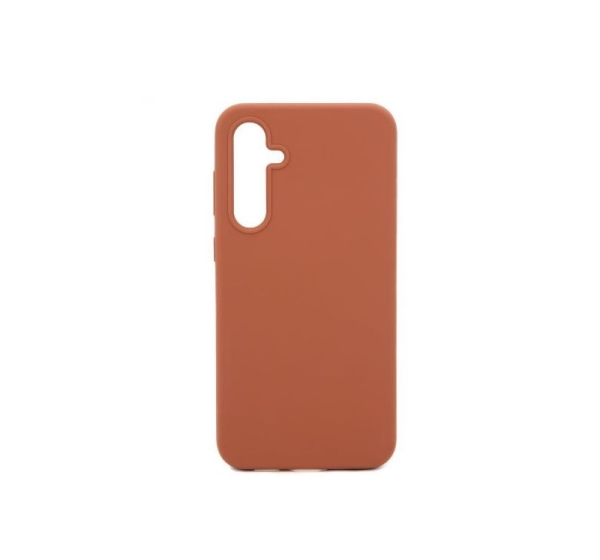 Evelatus Samsung Galaxy S24 Premium Soft Touch Silicone Case Brown