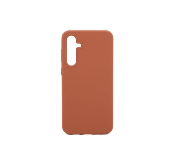 Evelatus Samsung Galaxy S24 Ultra Premium Soft Touch Silicone Case Brown