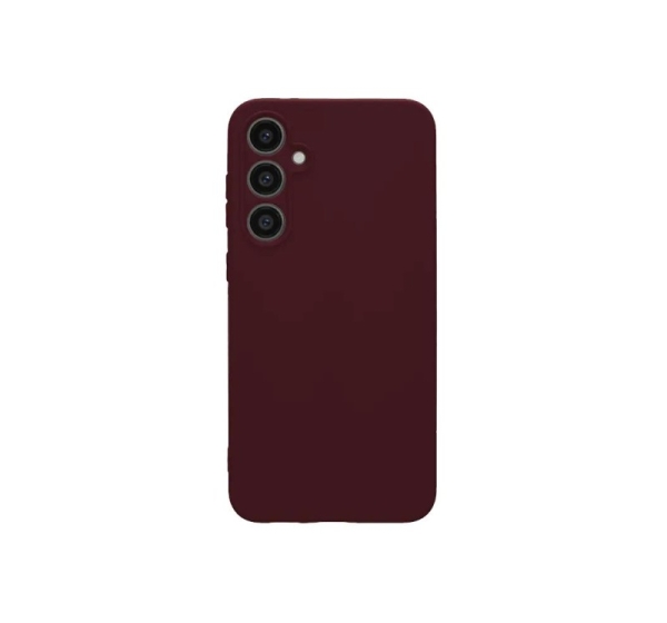 Evelatus Samsung Galaxy A15 Premium Soft Touch Silicone Case Plum