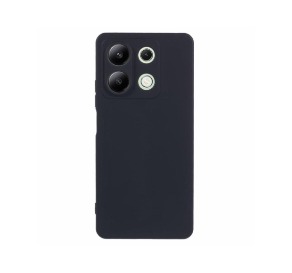Connect Xiaomi Redmi Note 13 4G Premium Quality Soft Touch Silicone Case Black