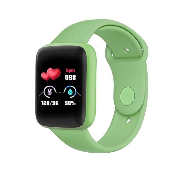 iWear M7 Smart & Fit Watch with Full Touch 1.3'' IPS Media control / HR / Blood pressure / Social Green