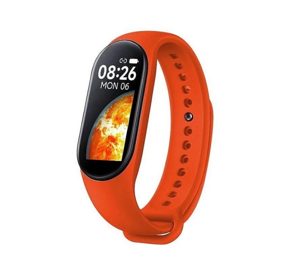 iWear   SM7 Smart Bracelet 0.96'' TFT - Fitness Tracker IP67 with HR & Blood pressure / Social / Sleep Red
