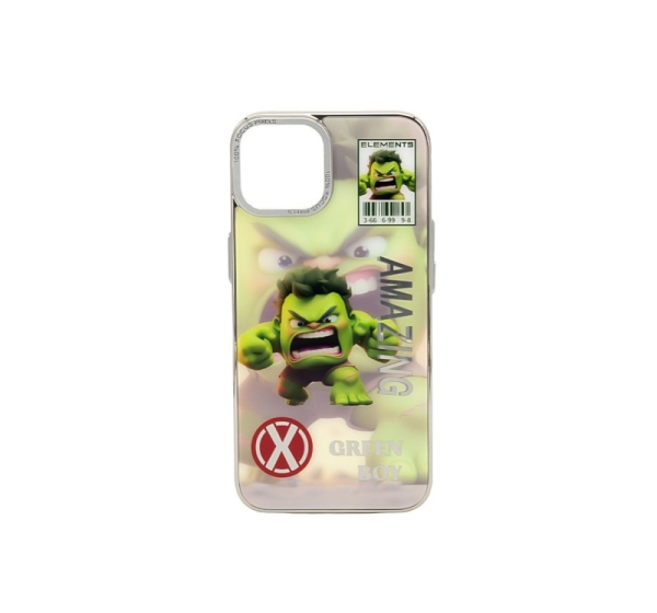iLike Apple iPhone 14 PC Silicone Case Green Boy