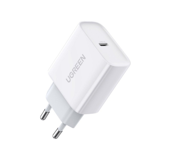 Ugreen Ugreen USB charger Power Delivery 3.0 Quick Charge 4.0+ 20W 3A white (60450) White