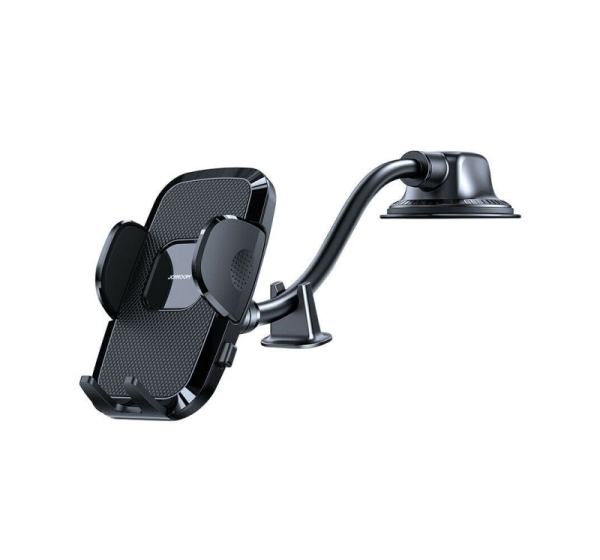 Joyroom Joyroom car phone holder with flexible arm for dashboard or windshield, black (JR-ZS259)
