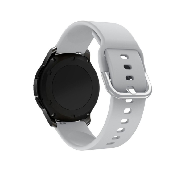 Hurtel Silicone Strap TYS band for Samsung Galaxy Watch 40 / 41 / 42 / 43 / 44 mm - gray