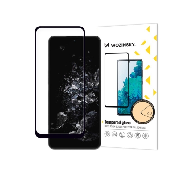 Wozinsky Wozinsky Full Glue Tempered Glass Full Screen Tempered Glass for OnePlus 10T / OnePlus Ace Pro 9H Full Screen with Black Frame