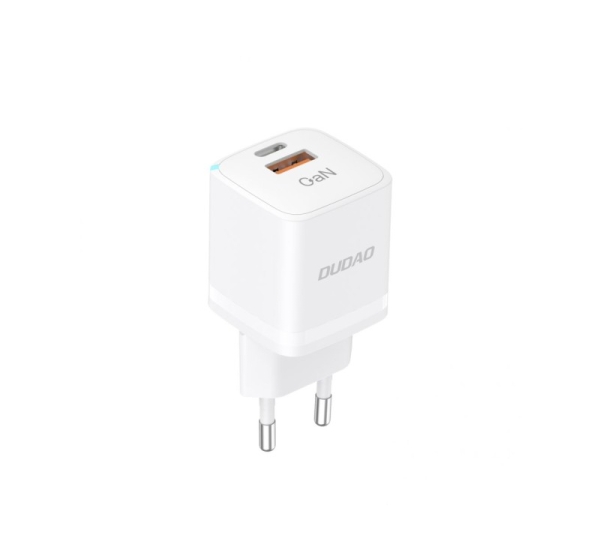 Dudao   Wall charger GaN 33W PPS USB C/USB Dudao A13Pro - white