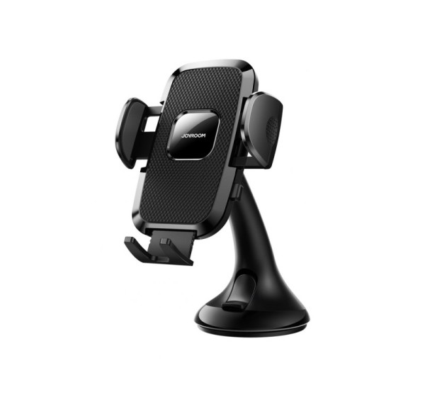 Joyroom Joyroom JR-ZS259 mechanical car holder universal for phone on cockpit / window - black