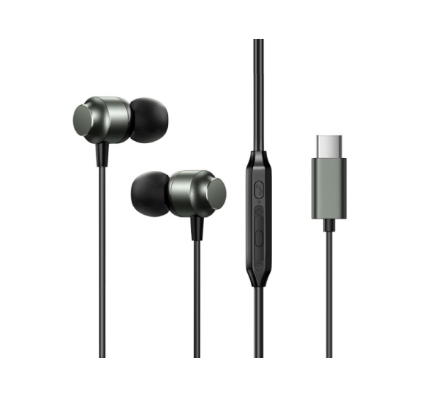 Joyroom Joyroom JR-EC06 USB-C In-Ear Headphones - Gray