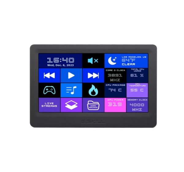 G.Skill Widget Dashboard 7'' Touch Panel | GD-A7PCCSK-WGD