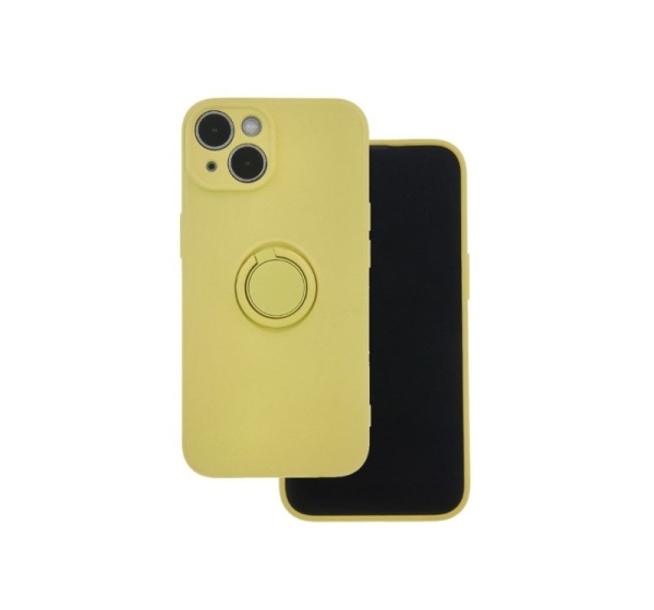 iLike Samsung Galaxy A15 4G / A15 5G Finger Grip case Yellow