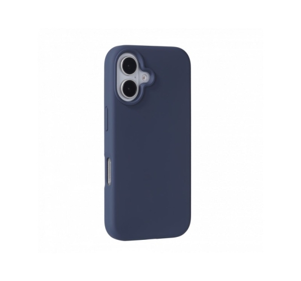 Evelatus Apple iPhone 16 Premium Magsafe Soft Touch Silicone Case Midnight Blue