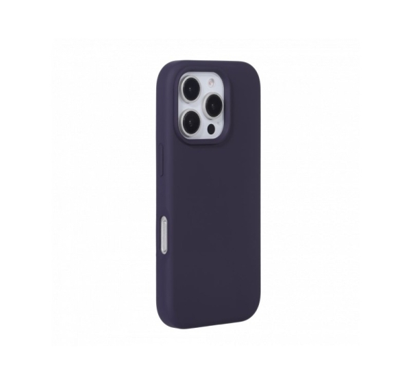 Evelatus Apple iPhone 16 Pro Premium Magsafe Soft Touch Silicone Case Deep Purple