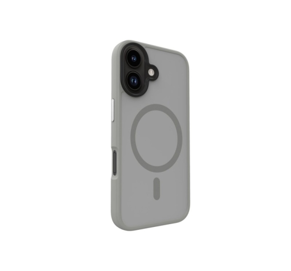 Evelatus Apple iPhone 16 Hybird Case With Magsafe PC+TPU Silver