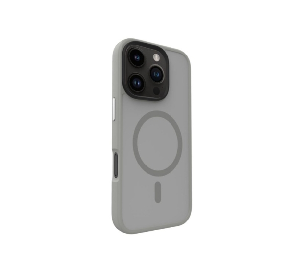 Evelatus Apple iPhone 16 Pro Max Hybird Case With Magsafe PC+TPU Silver