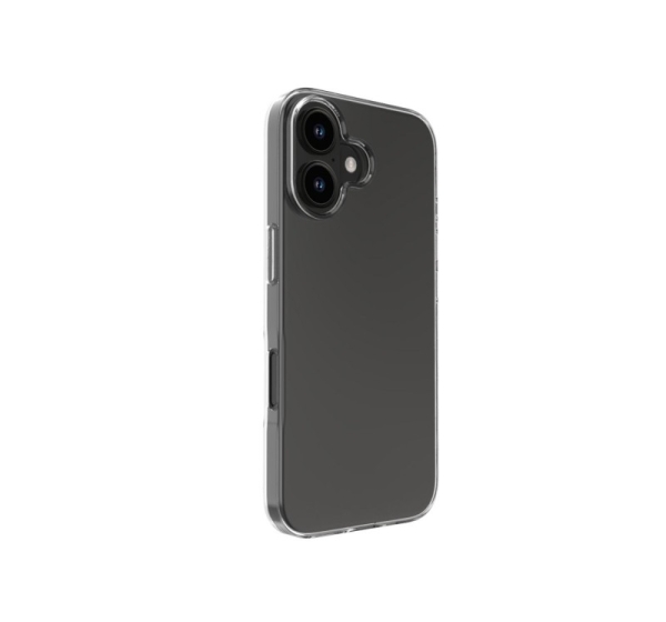 Evelatus Apple iPhone 16 Plus Clear Silicone Case 1.5mm TPU Transparent