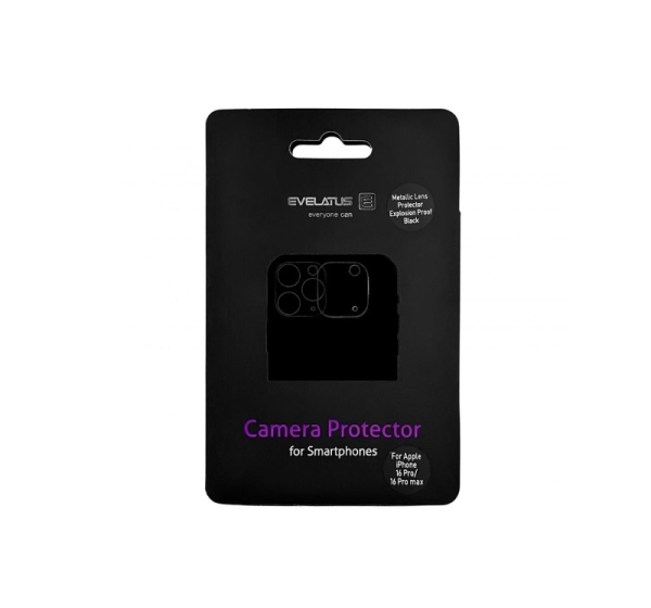 Evelatus Apple iPhone 16/16 Plus Camera Lens Protector Armor Clear