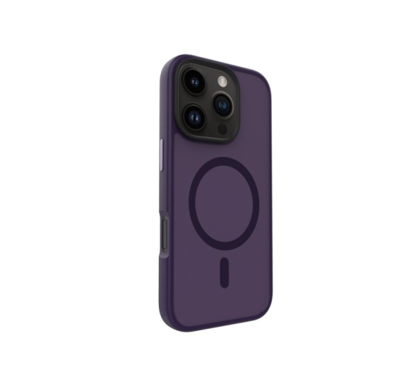 Evelatus Apple iPhone 16 Pro Max Hybird Case With Magsafe PC+TPU Purple