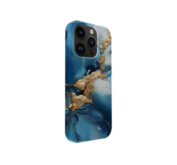 Evelatus Apple iPhone 16 Pro Slim Shell with Magsafe customized print design Dark Blue