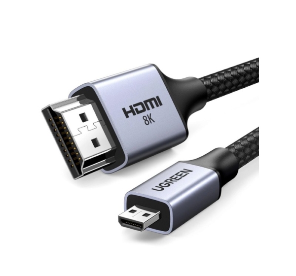 Ugreen Ugreen HD164 15516 micro HDMI / HDMI 2.1 8K cable 1m - gray