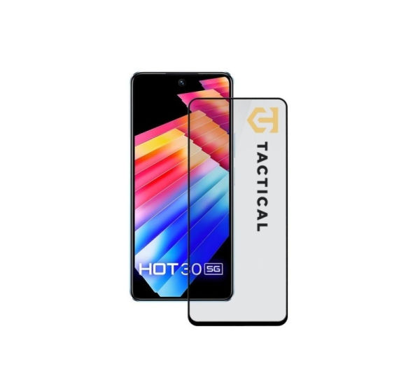 Tactical - Tactical Glass Shield 5D for Infinix Hot 30 5G Black