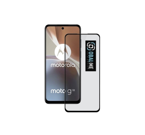 - OBAL:ME 5D Glass Screen Protector for Motorola G32 Black