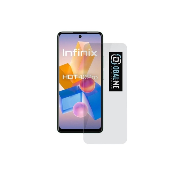 - OBAL:ME 2.5D Glass Screen Protector for Infinix Hot 40 Pro Clear