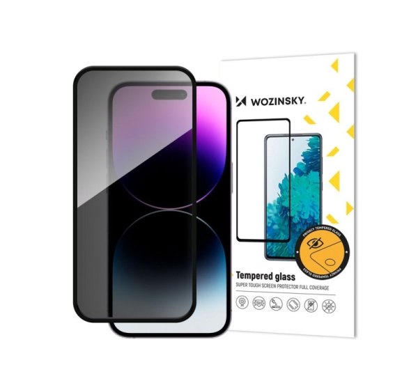 Wozinsky - Wozinsky Privacy Glass tempered glass with anti-spy filter for iPhone 16 Pro Max