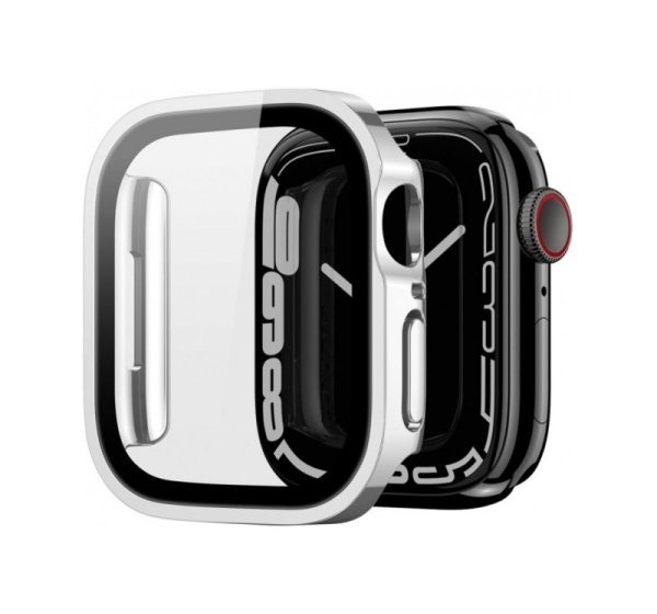 Dux Ducis Hamo Apple Watch Series 7/8/9 Case (PC) 45MM Silver