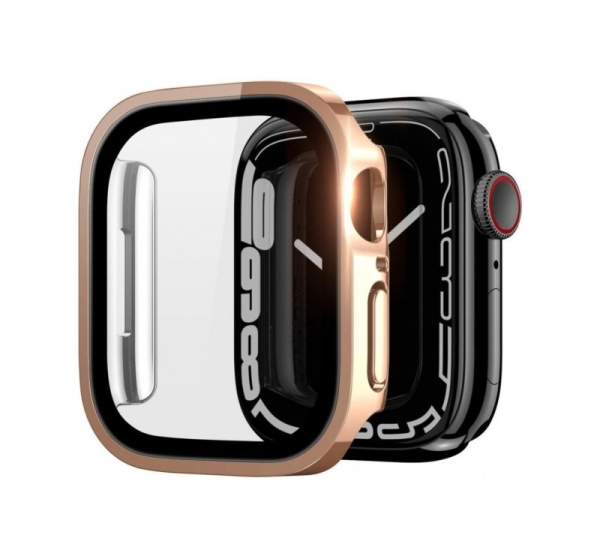Dux Ducis Hamo Apple Watch Series 7/8/9 Case (PC) 41MM Rose Gold