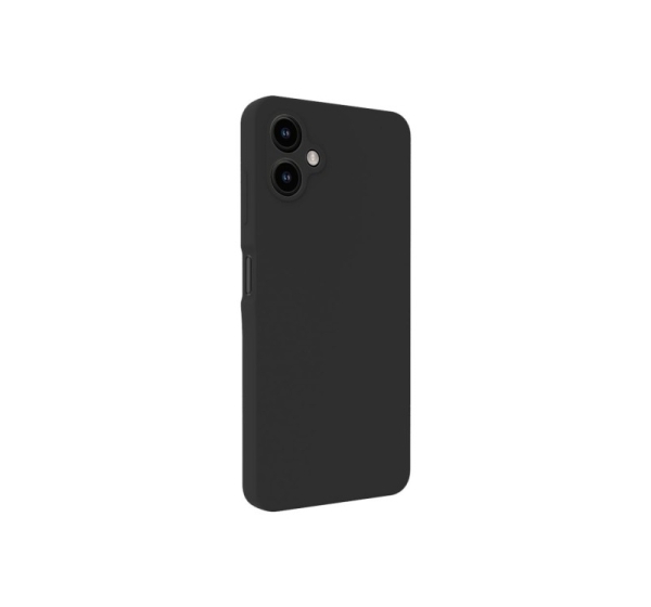Evelatus Samsung Galaxy A06 5G Premium Magnetic Soft Touch Silicone Case Black
