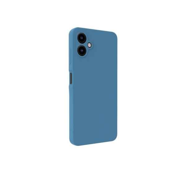Evelatus Samsung Galaxy A06 5G Premium Magnetic Soft Touch Silicone Case Navy Blue