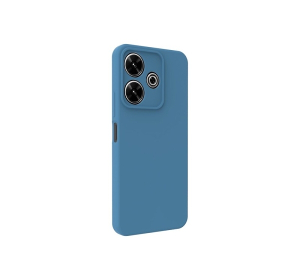 Evelatus Xiaomi Redmi 13 4G Premium Magnetic Soft Touch Silicone Case Navy Blue
