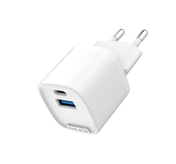 Evelatus Evelatus QuickVolt Adapter 20W EU-WH White