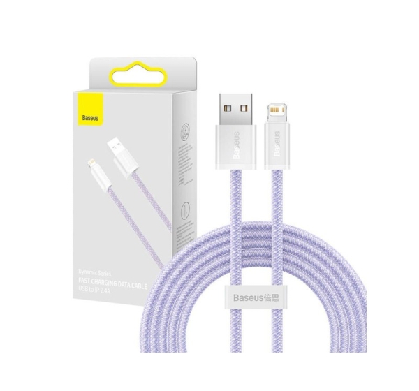 Baseus Baseus Dynamic cable USB to Lightning, 2.4A, 2m (Purple)