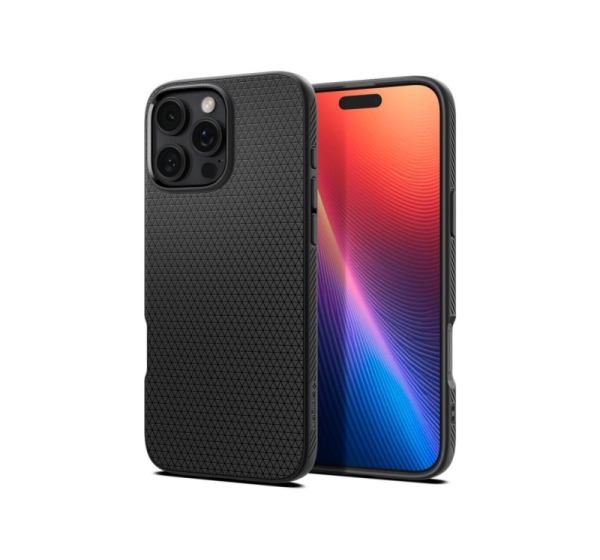 Spigen Spigen Liquid Air Case for iPhone 16 Pro Max - Black